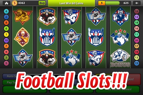 Super Football Slots Bowl screenshot 3