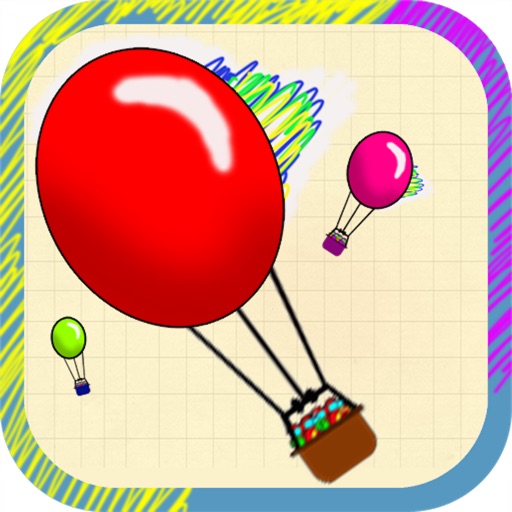 Doodle Balloon Skill Game iOS App