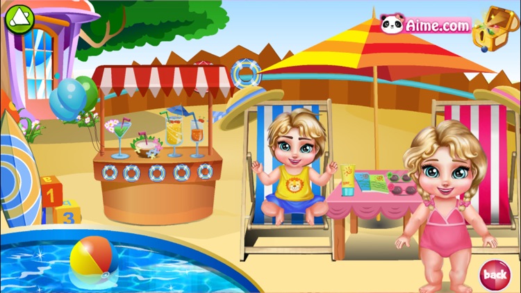 RoyalTwins:WaterPark - Caring Twins,Kids Game
