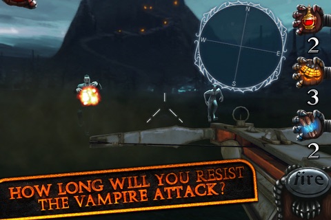 3D Vampire Hunter Evil Dead Dracula Killer Shooting Guns - Scary Sniper Zombie Run Fighting Games. screenshot 4