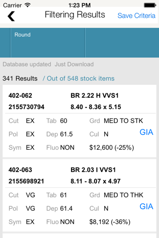 DX Mobile Stock Viewer screenshot 3