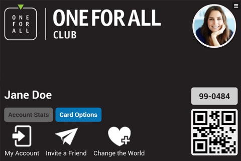 OneForAllClub Card screenshot 2