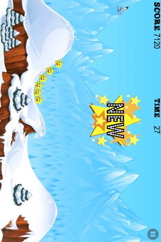 Frosty's Downhill Racing: Winter Wonderland Ski Fun - Free Game Edition for iPad, iPhone and iPod screenshot 2