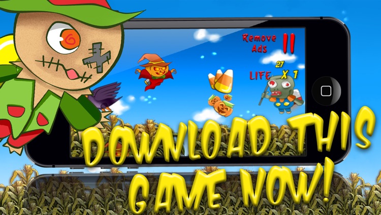 Amateur Scarecrow Total Jet Pack Chaos and Giant Farm Conquest Battles of Death - FREE Halloween Zombie Game