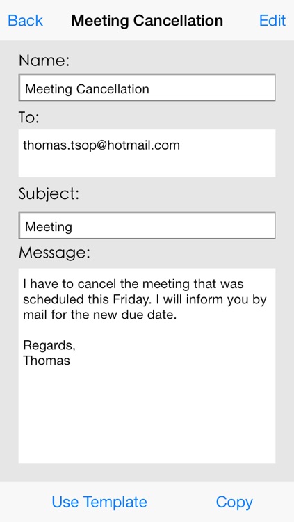 Email Templates