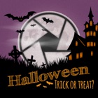 Trick or Treat Cam - Happy Halloween Background, Frame & Sticker