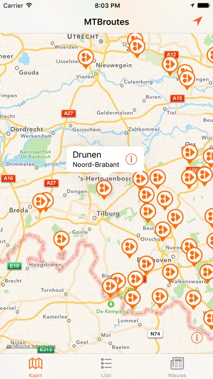 MTBroutes - Alle Nederlandse mountainbike routes