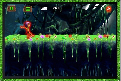 Jungle Kid Adventure Run - Dark Forest Fantasy HD screenshot 3