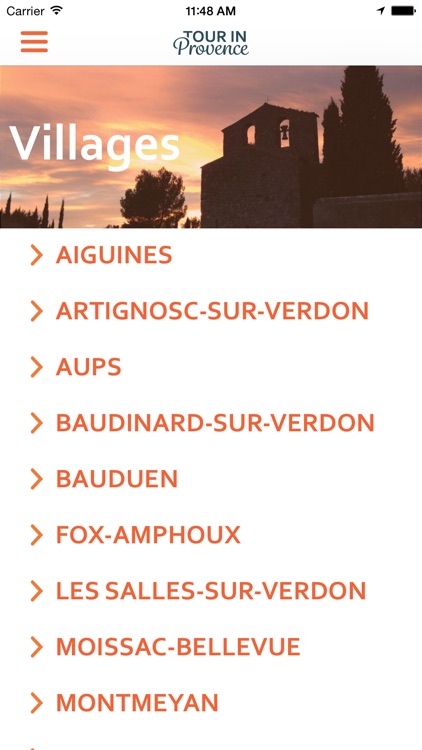 Tour in Provence, the Haut-Var Verdon app