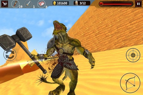 Clash of Egyptian Archers 3d free screenshot 2