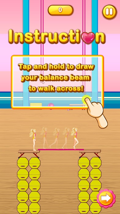 How to cancel & delete Balance Beam - Amazing Princess Gymnastics from iphone & ipad 2