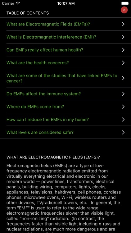 EMF Radiation Detector screenshot-3