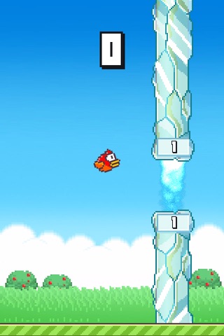 Flappy Smash - Hit the 2048 frozen tiny bird screenshot 2
