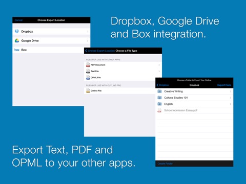 Outline Pro for iPad screenshot 4