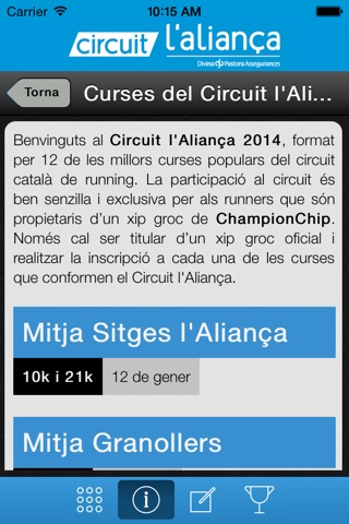 Circuit l'aliança screenshot 3