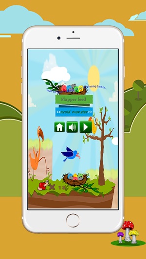 Flapper feed game for kids(圖2)-速報App