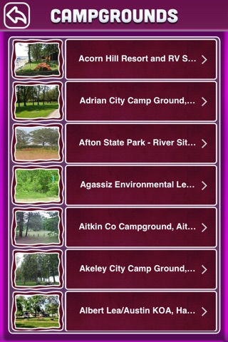 Minnesota Campgrounds Offline Guide screenshot 2