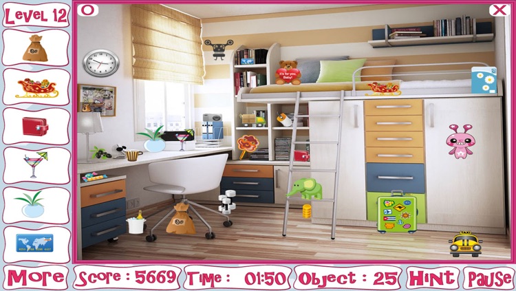 Hidden Object Game Kids Room screenshot-4