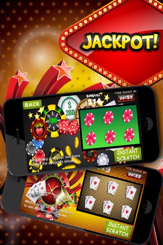 Casino Lotto Scratchers - Vegas Lottery Instant Jackpot (Free Scratch Card Games) screenshot 2