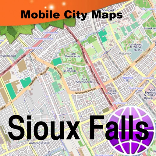 Sioux Falls Street Map