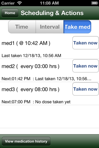 Voice med reminder lite screenshot 4