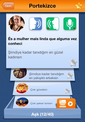 iSpeak Portuguese: Interactive conversation course - learn to speak with vocabulary audio lessons, intensive grammar exercises and test quizzes screenshot 2