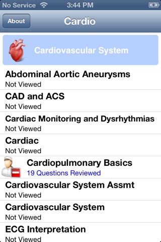 Cardiovascular in a Flash screenshot 2