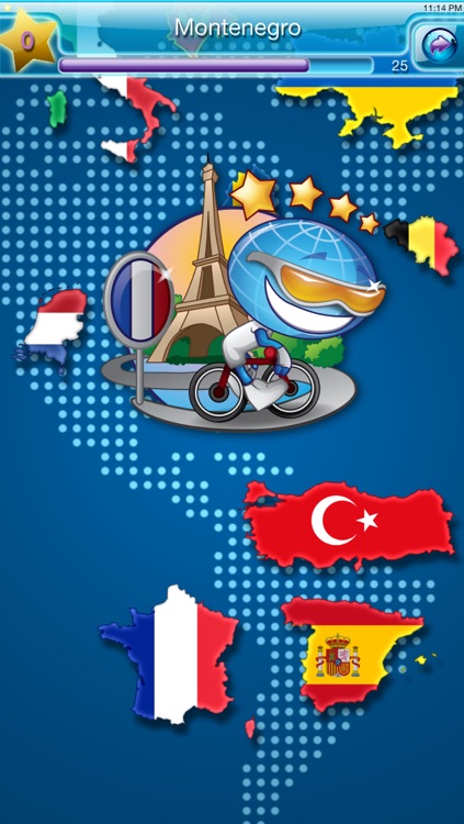 Geo World Deluxe - Fun Geography Quiz With Audio Pronunciation for Kids