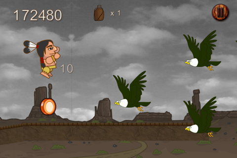 American Indian Tribe Jumper - Brave Eagle Shooter & Running Battle Free screenshot 4
