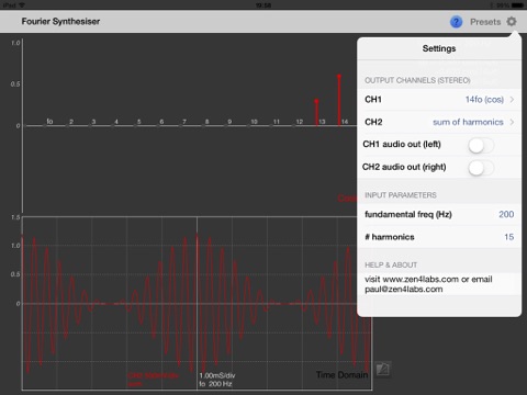 FourierSynth screenshot 4