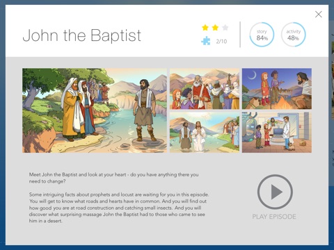 ActiveBook - Bible Adventure for Kids. Interactive stories and games for family devotions. screenshot 3