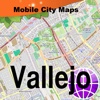 Vallejo Fairfield Napa CA Street Map