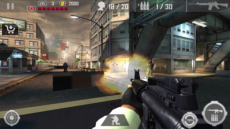 Urban Commando Shooting Blackout 3D