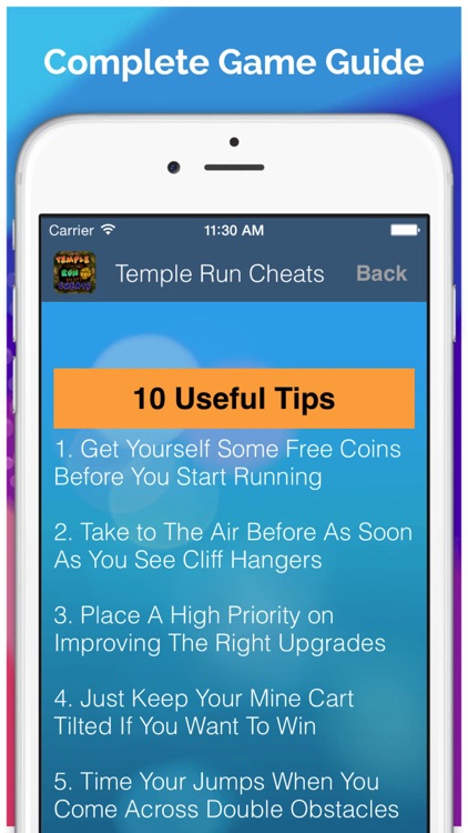 Guide for Temple Run Tips & Cheats screenshot-3