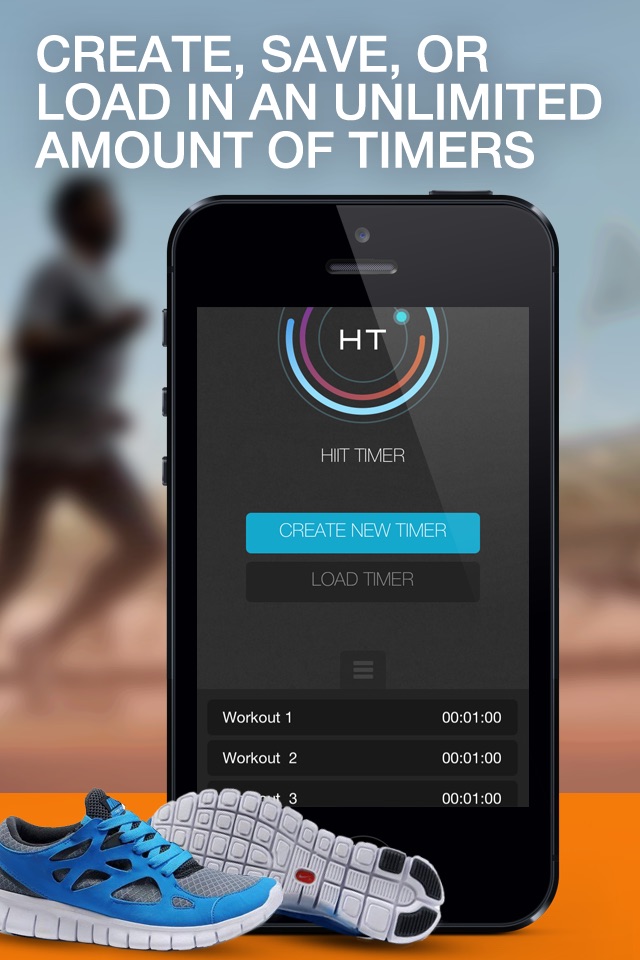 HIIT Timer - High Intensity Interval Training Timer for Weight Loss Workouts and Fitness screenshot 2