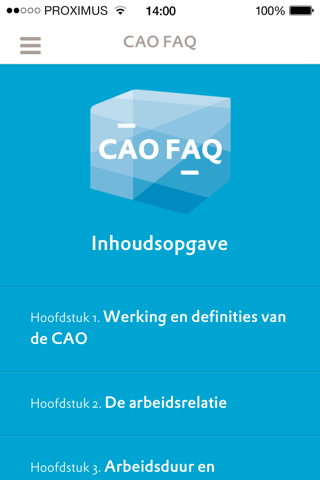 CAO FAQ screenshot 4
