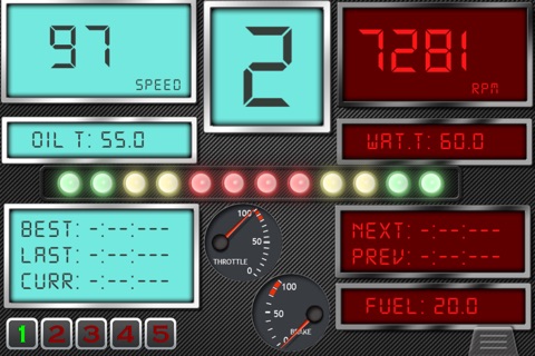 iHUD for iRacing . Virtual Dashboard for iRacing screenshot 4