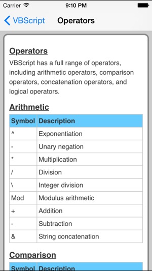 VBScript Pro FREE(圖2)-速報App