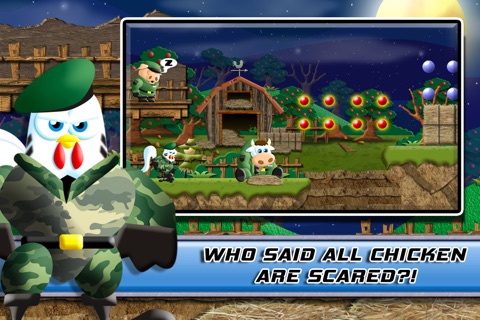 Stealth Chicken Ops: The Bravest Little Commander's Farm Trooper Rescue screenshot 2