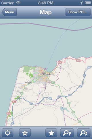 Tangier, Morocco Offline Map - PLACE STARS screenshot 2