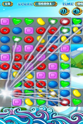 Candy Line Splash Mania (Fruit Link Splash) screenshot 2