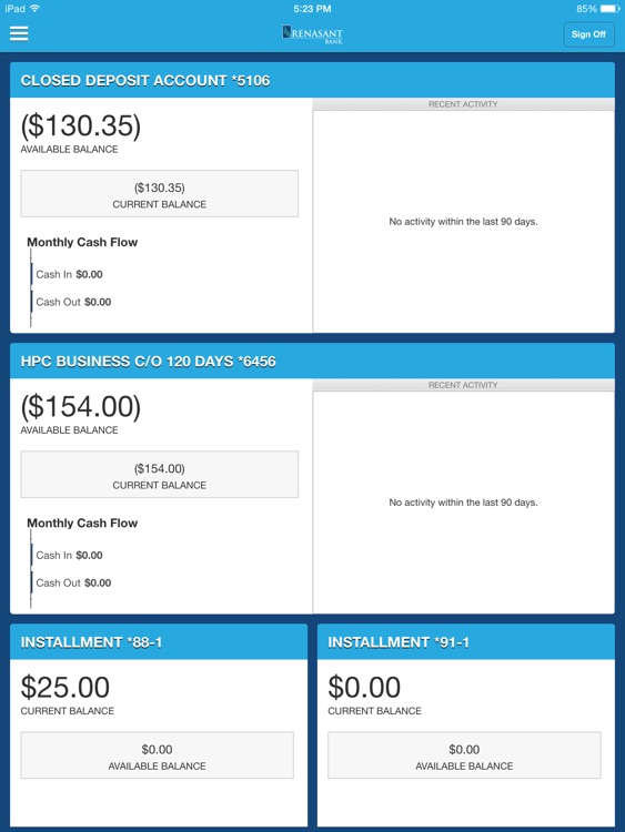 Renasant Mobile for iPad - Consumer