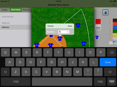Baseball Tactics Board screenshot 3