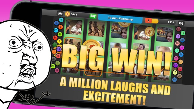 Slots of Laughs - Funny Memes Casino Jackpot Slot Machine Ga(圖2)-速報App