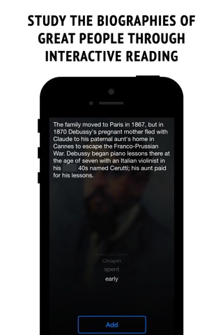 Biographies of greatest composers - interactive encyclopedia screenshot 3