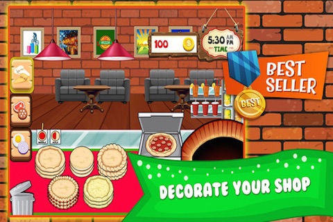 Burger Dash Pizza Fast Food Cooking - Restaurant Simulation Game screenshot 3
