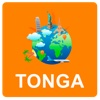 Tonga Off Vector Map - Vector World