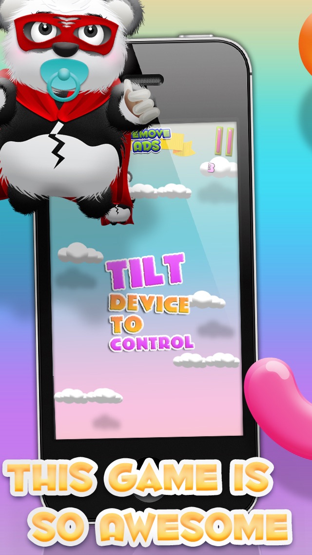 How to cancel & delete Baby Panda Bears Candy Rain HD -  Fun Cloud Jumping Edition FREE Game! from iphone & ipad 1