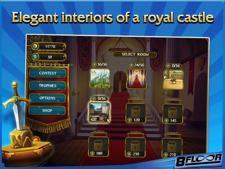 Fill and Cross. Royal Riddles HD Free screenshot-4