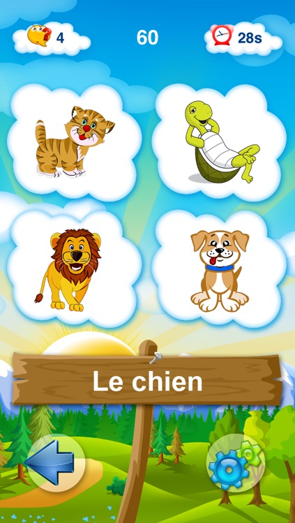 French for kids: play, learn and discover the world - children learn a language through play activities: fun quizzes, flash card games and puzzles